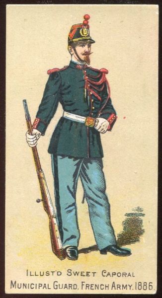 394 Municipal Guard French Army 1886